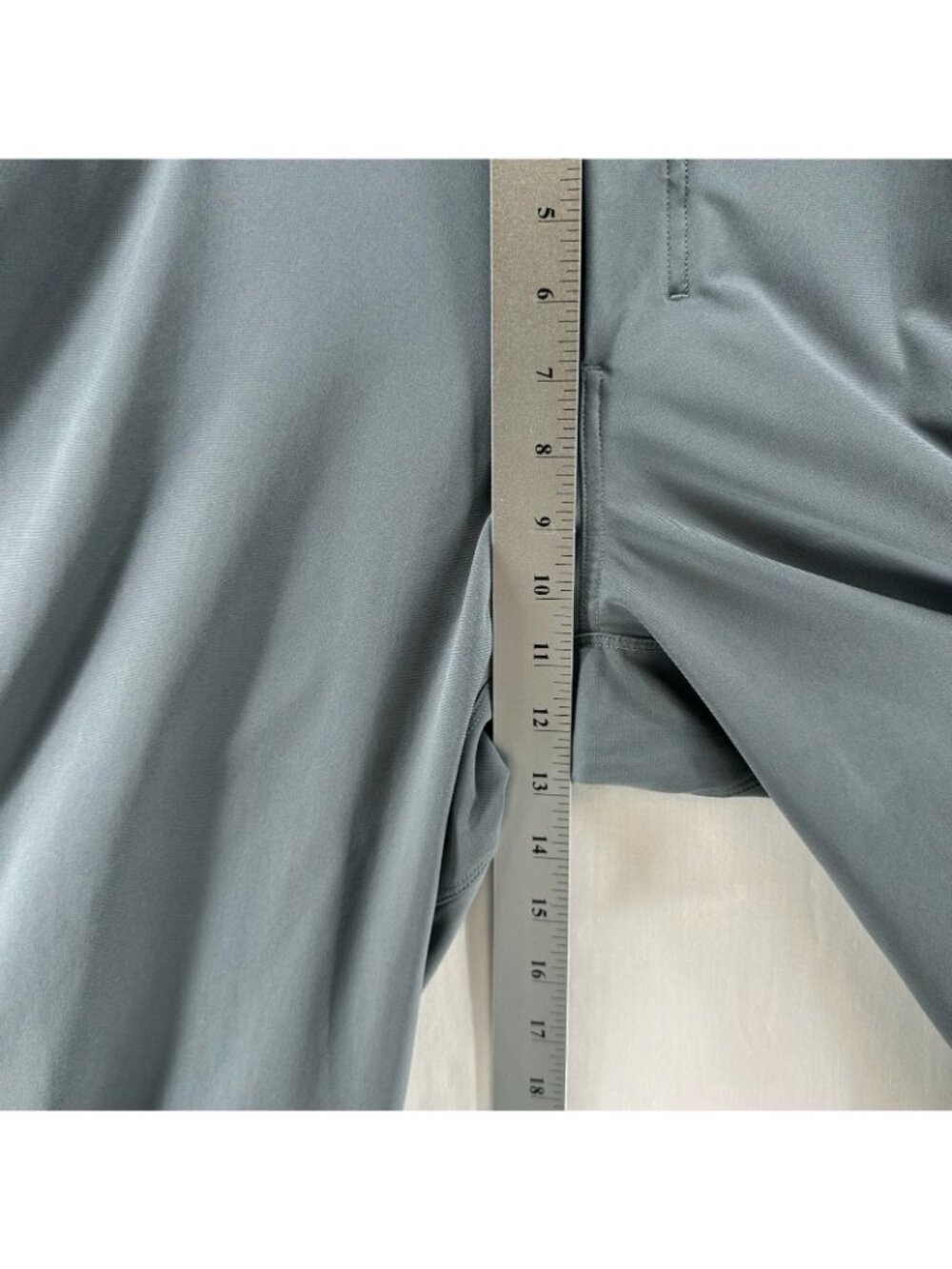 Lululemon ABC 5 Pocket Pants Mens 38 Warpstreme Stretch Tech Commuter Chino Gray - Picture 4 of 13